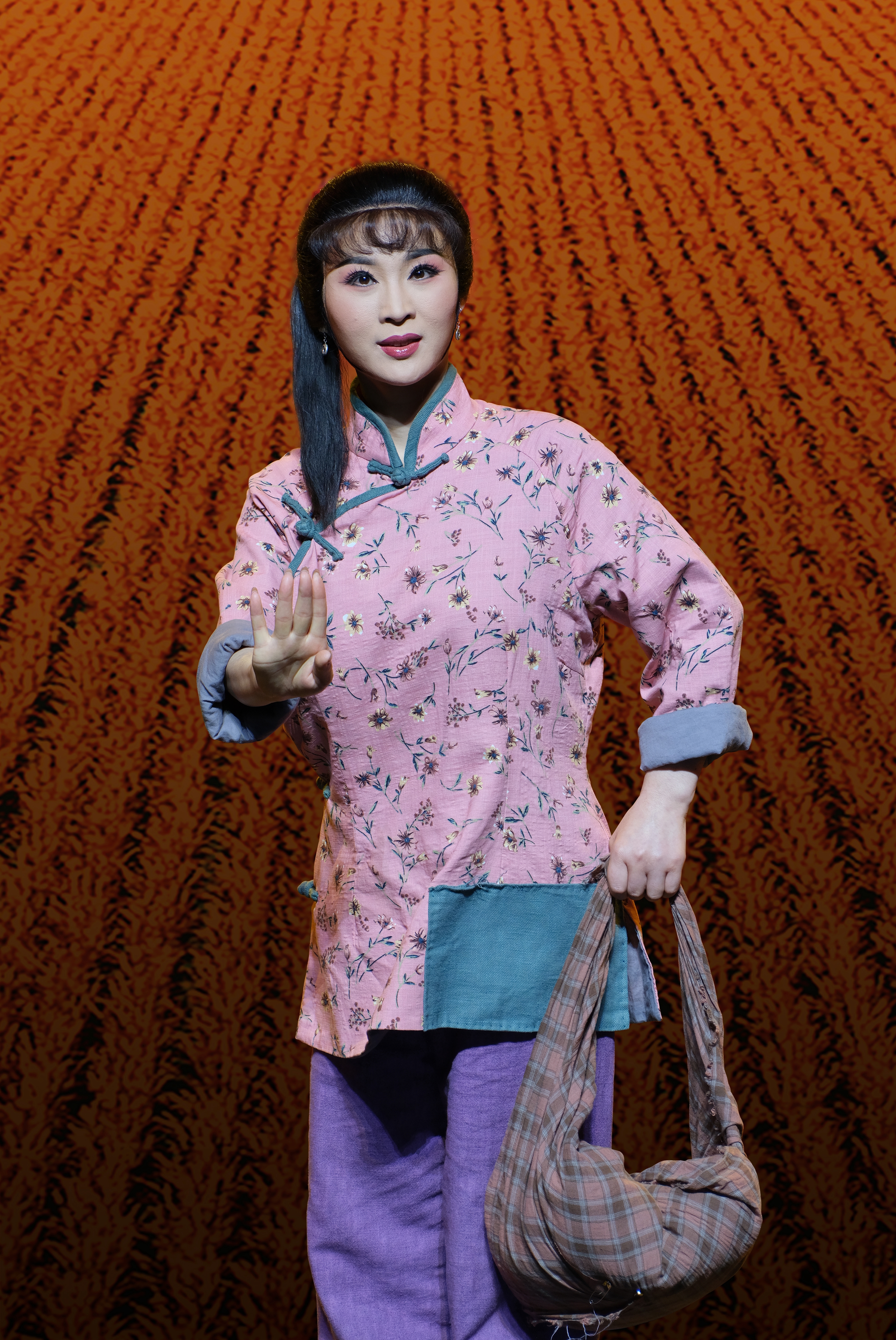 田玉丽在《走过暴风骤雨》中饰演小雪.jpg