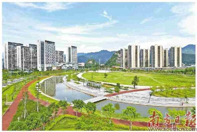    云浮市体育公园。资料图片