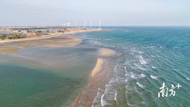 广东美丽的沙滩。陈欢 摄 