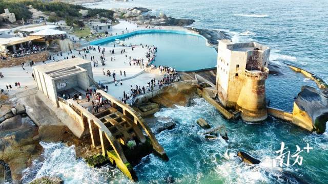 汕尾红海湾海上古堡。陈保良 摄