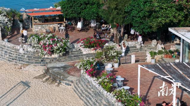 湛江南极村优美的滨海环境。陈欢 摄