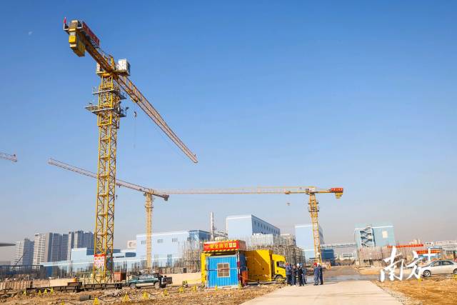 中山市2026年第一批重点项目建设现场推进会现场。